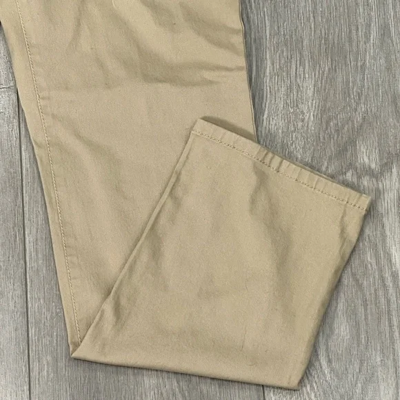 Women’s Gloria Vanderbilt 4 Petite Chino Khakis Pants Khaki Straight Stretch NWT - Picture 8 of 12
